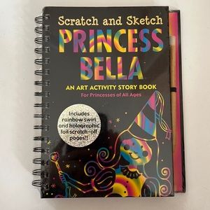 Scratch and Sketch Princess Bella Art Activity Story Book